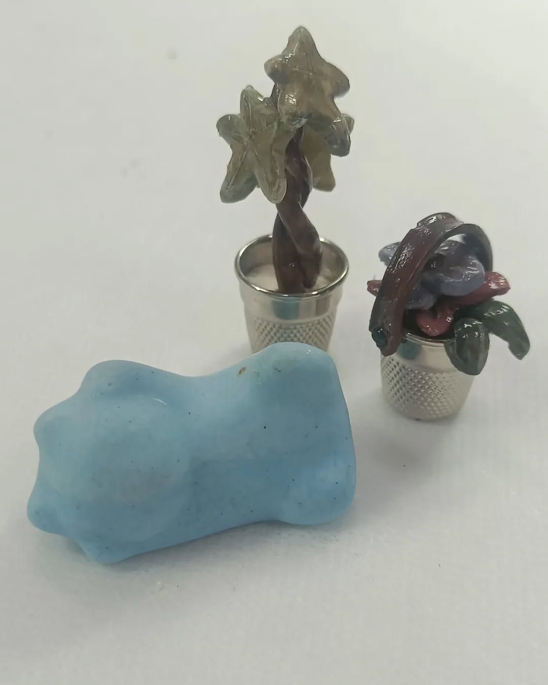 Miniatuur objecten gemaakt van Paraloid B-72